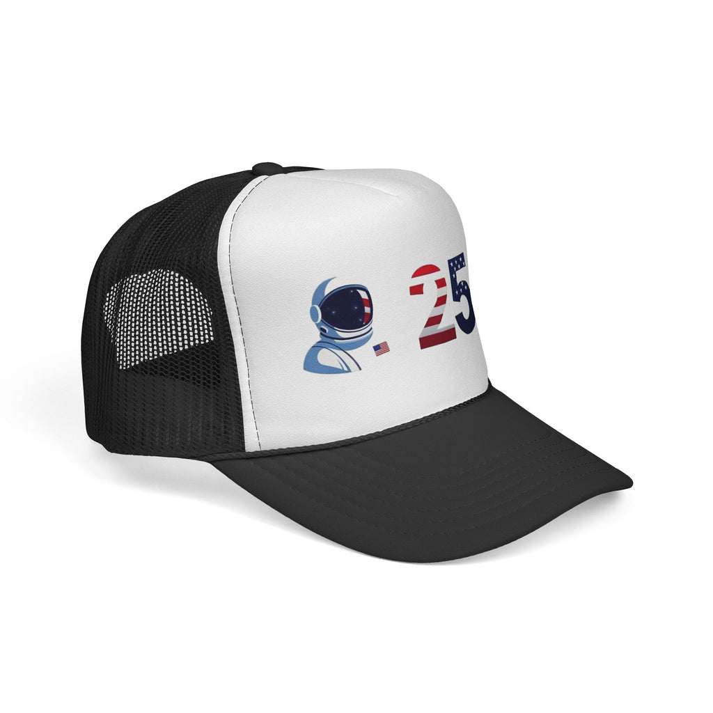 Astronaut Trucker Cap – USA Flag Space Helmet Mesh Hat